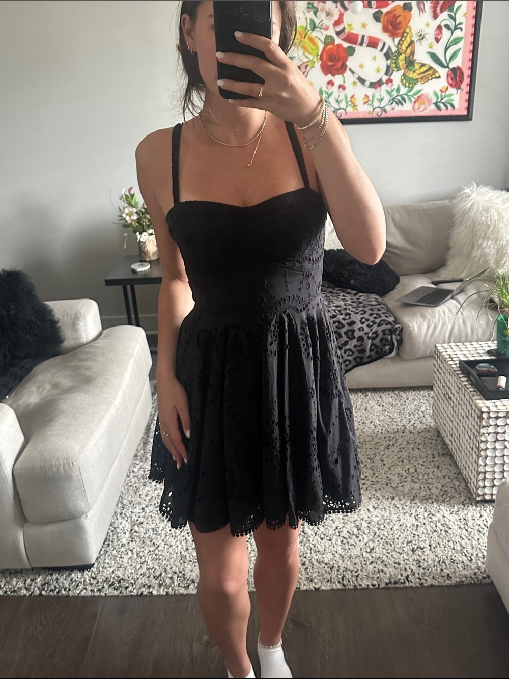 Black Mini Zara Dress
